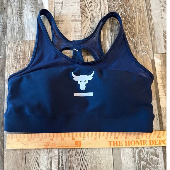 Under Armour Project Rock Bull Respect Sports Bra and Tank Top‎ Set Size Medium - Picture 11 of 13